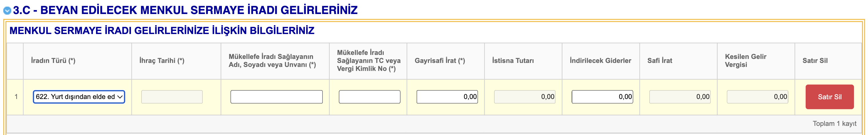 622 Madde Girisi